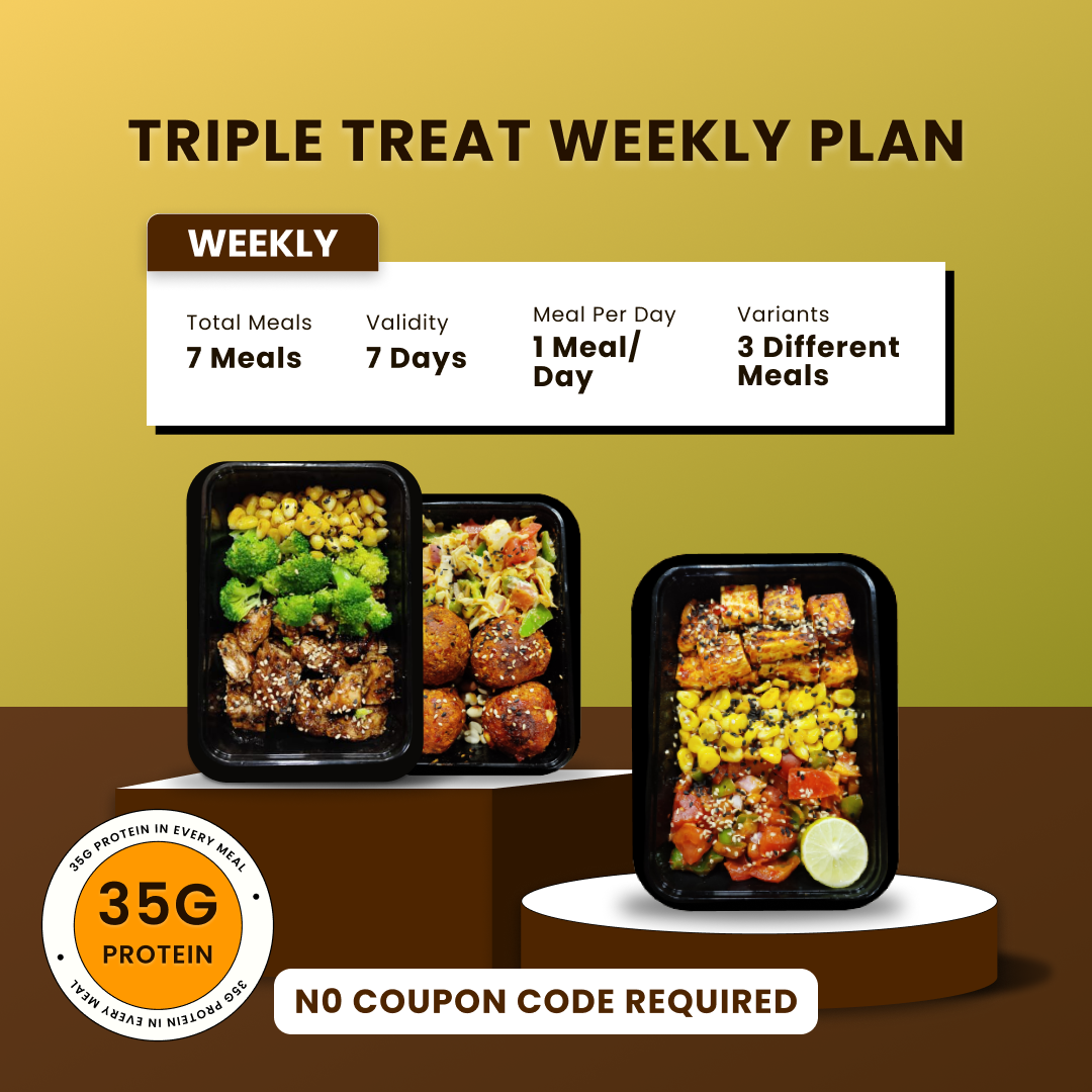 Triple Treat Weekly Meal Plan 20 Raipur Meal For You 